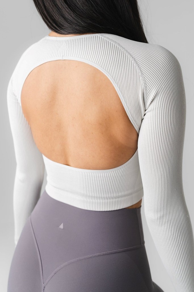 Ash Vitality Synergy Open Back Long Sleeve | XRNICP639