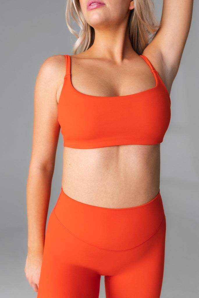 Blood Orange Vitality Cloud II Scoop Bra | IFXBLA689