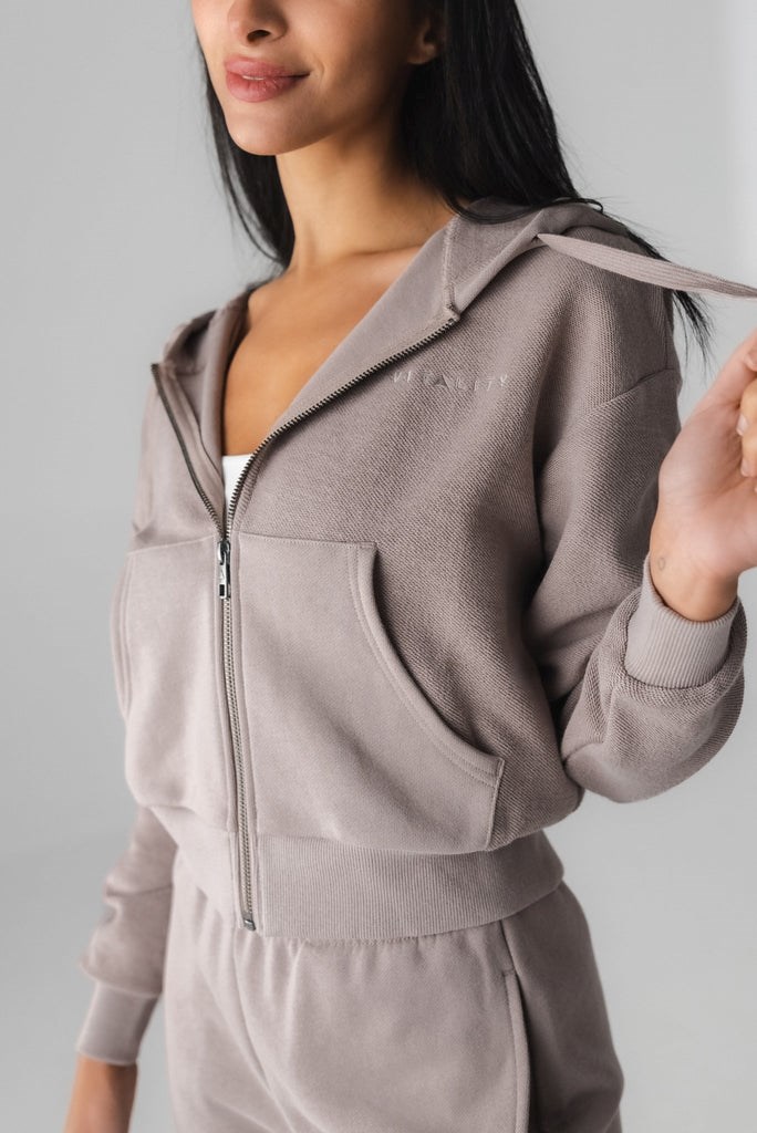 Champagne Vitality Cozy Zip | KACWPH813