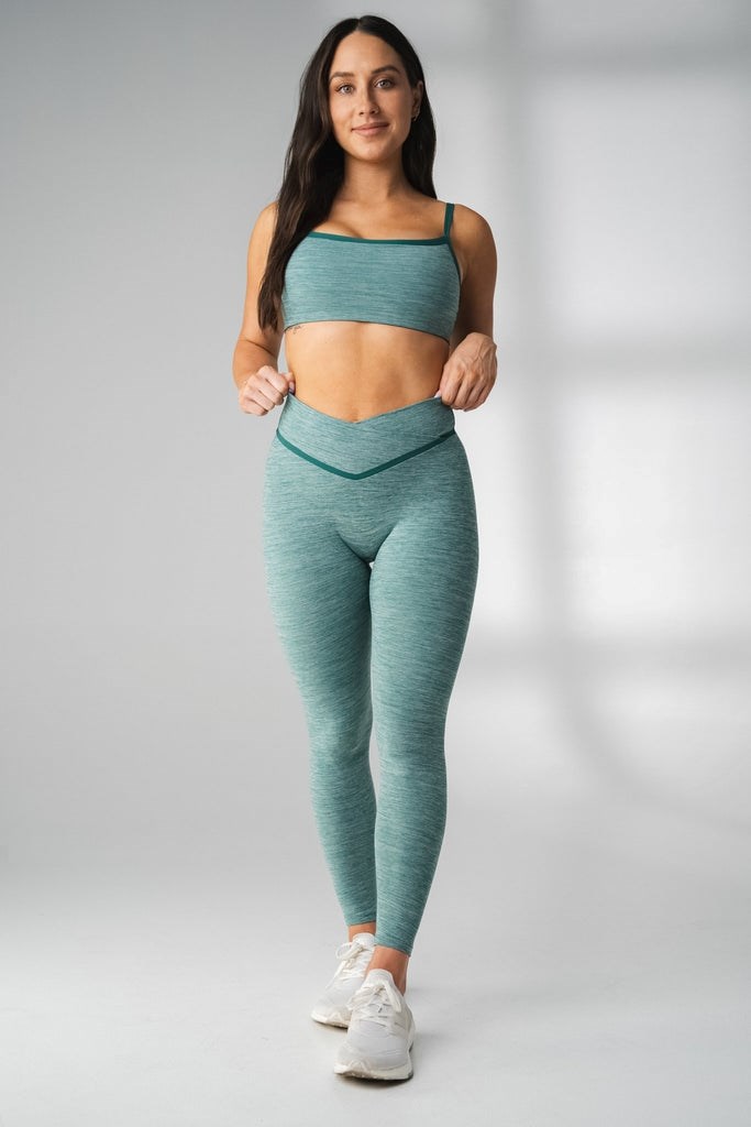 Evergreen Marl Vitality Daydream V Pant | KMTHDJ943