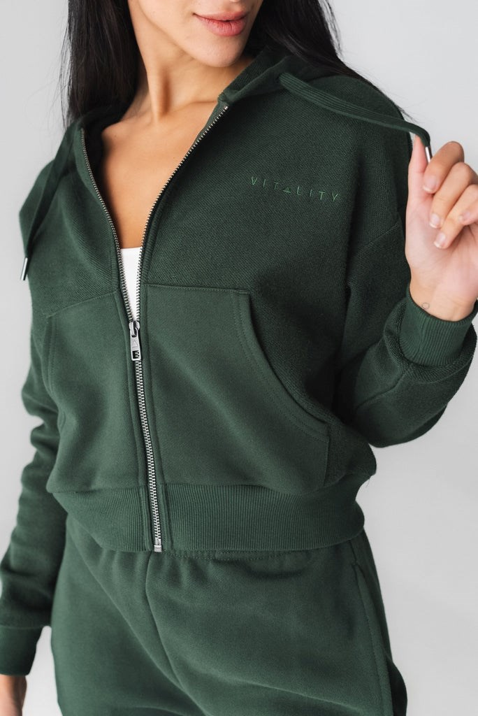 Malachite Vitality Cozy Zip | BRXVQY243