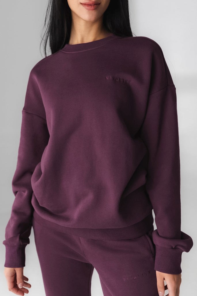 Wine Vitality Cozy Crew | FCPVLJ718