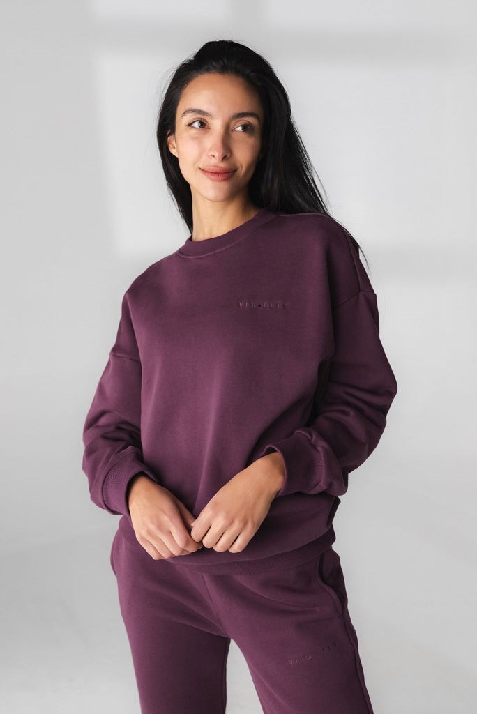 Wine Vitality Cozy Crew | UPRVMW142